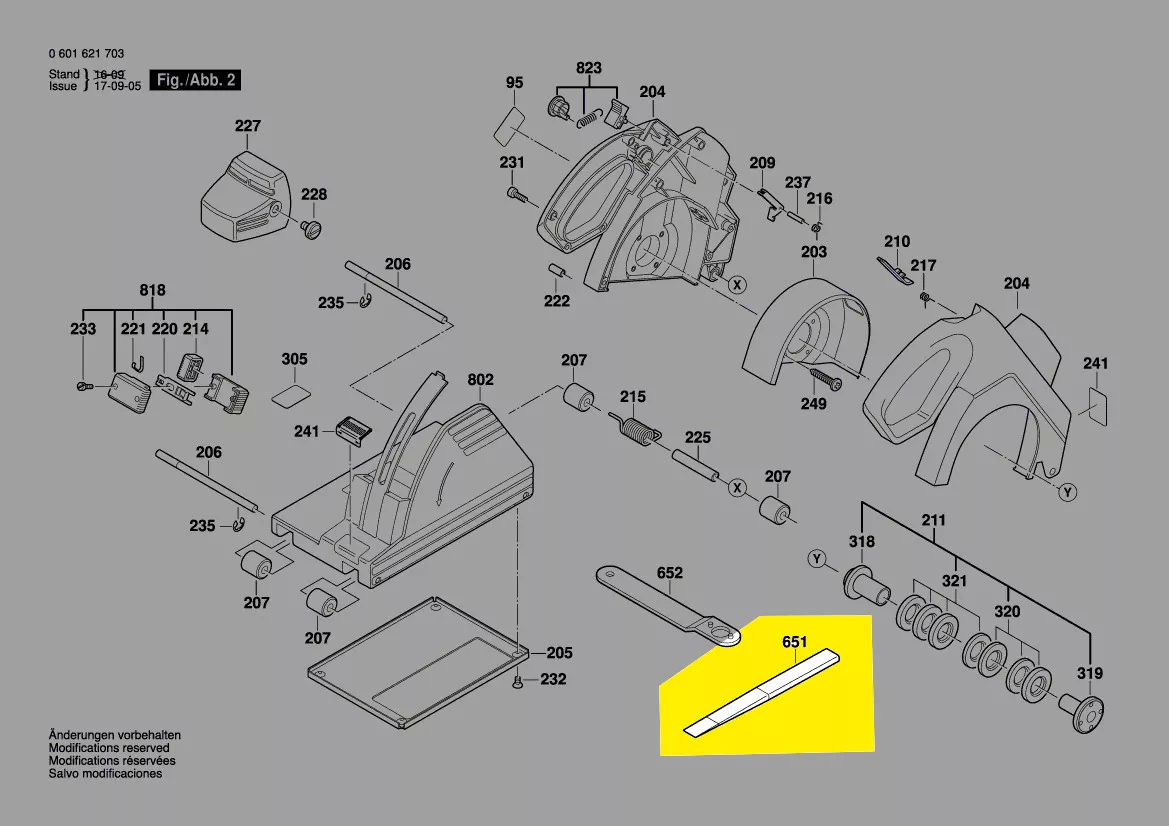 Burin rainureuse à béton réf. 3 607 959 005 Bosch